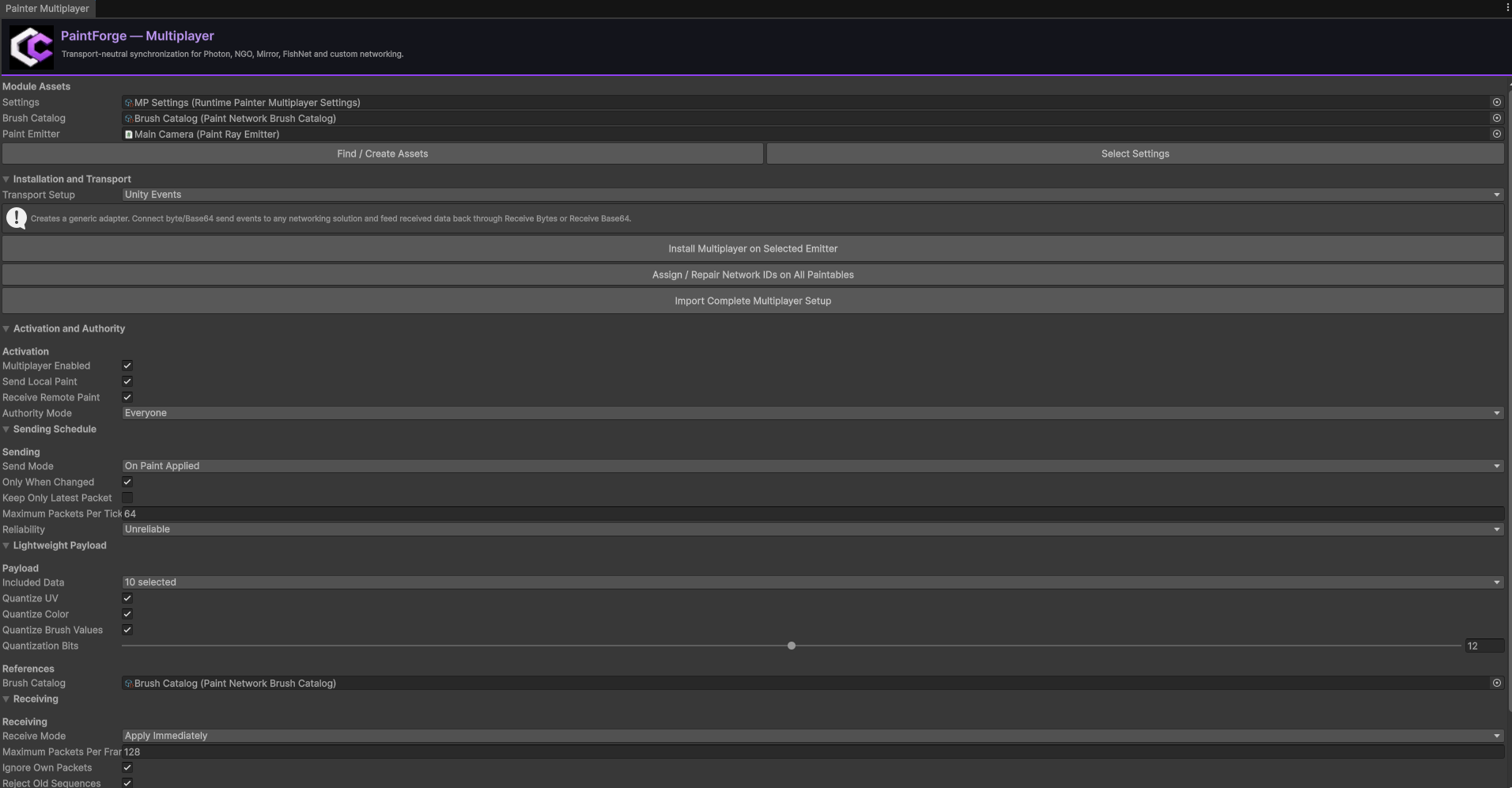 PaintForge Multiplayer Editor