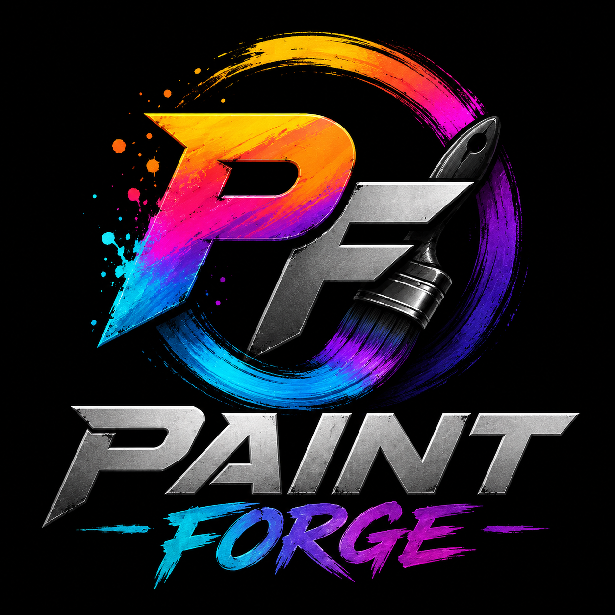 PaintForge logo
